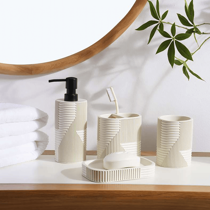 Blake Toothbrush Holder - Beige