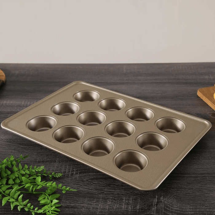 Blanch 12-Cup Muffin Pan Copper