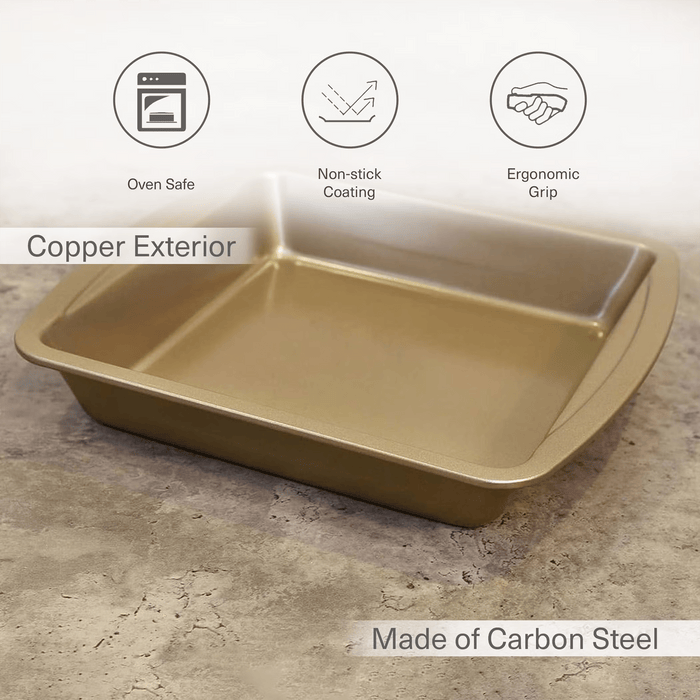 Blanch Square Pan Copper