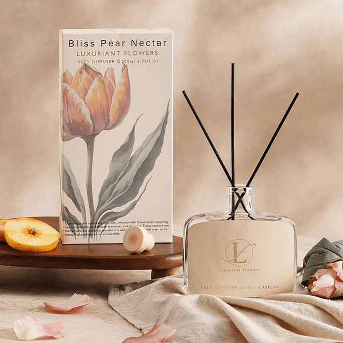 Bliss Pear Nectar Reed Diffuser 200Ml - Yellow