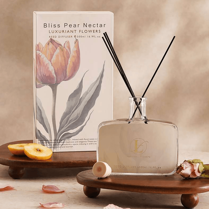 Bliss Pear Nectar Reed Diffuser 500Ml - Yellow