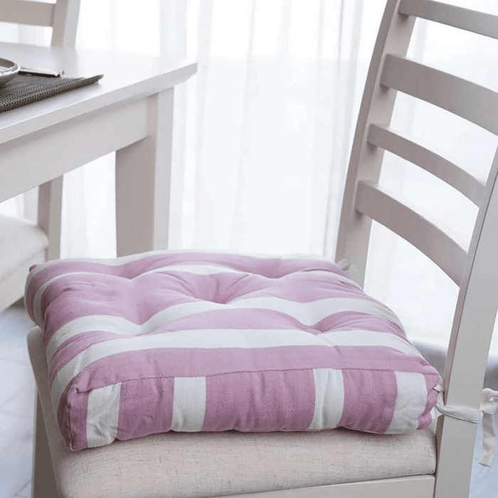 Bon Apetit Chair Pad Pink Ochre