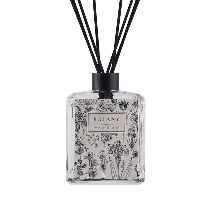 Botany Snow And Flower Reed Diffuser 180Ml - Black