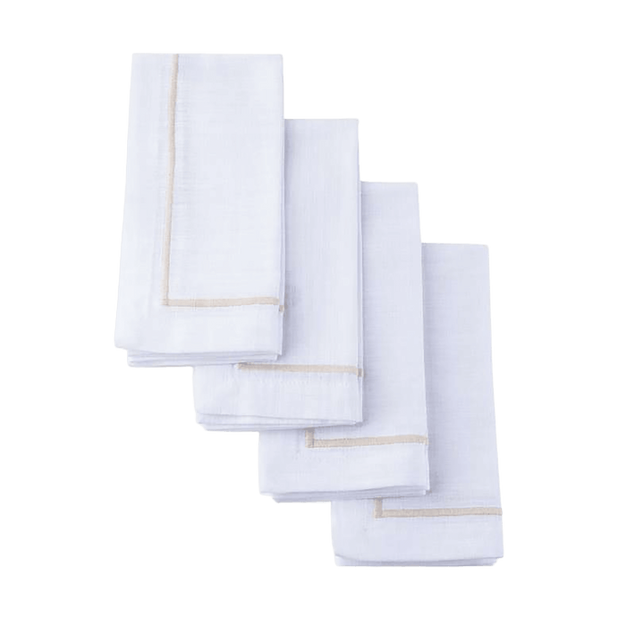 Bratta 4-Piece Napkin Set 45X45cm - Champagne