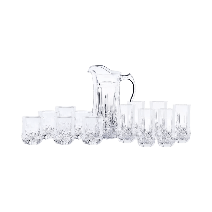 Brighton 13Pcs Drink Set Clear