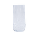 Clear glass vase on a transparent background