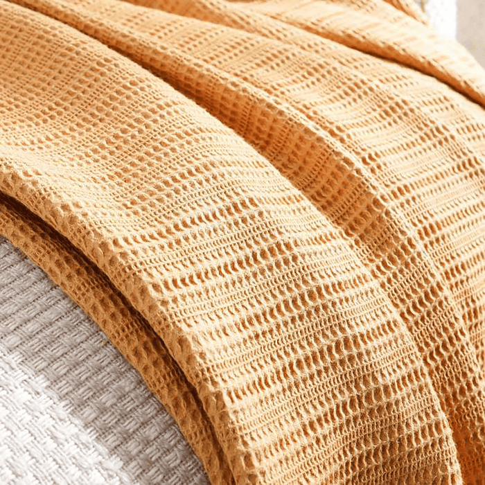 Brighton Supersoft Waffle Throw 150X200cm - Buff