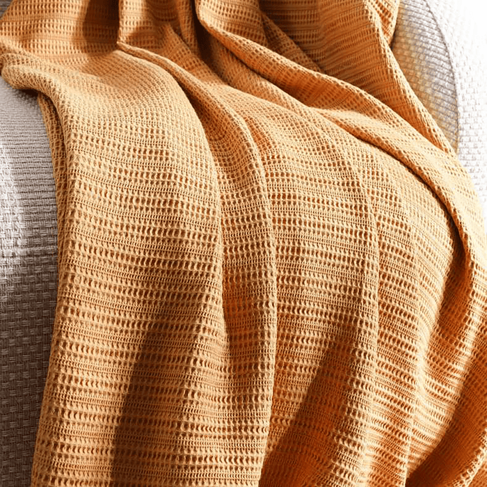 Brighton Supersoft Waffle Throw 150X200cm - Buff