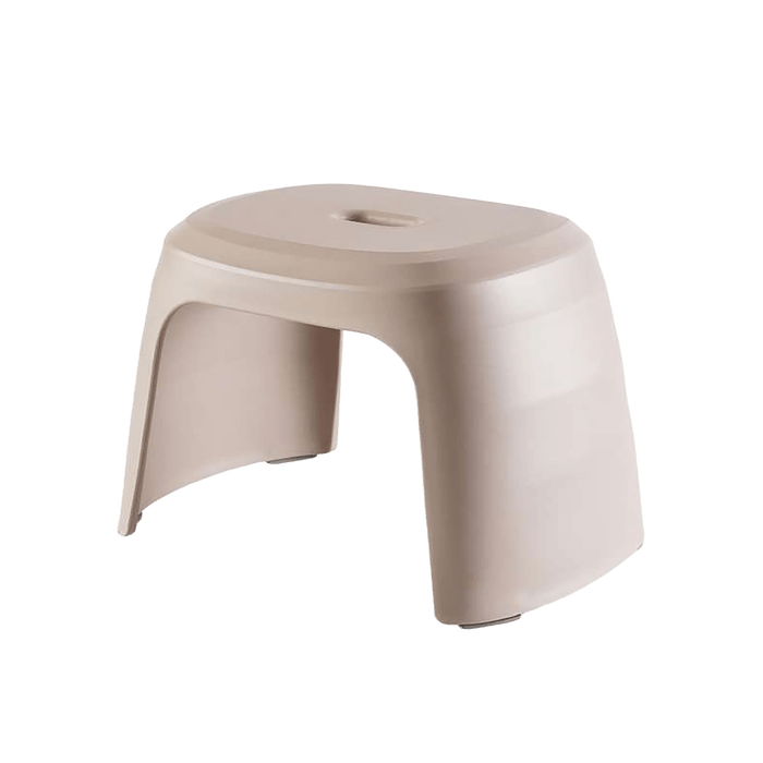 Cale Plastic Stool- Grey