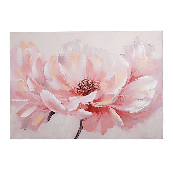 Calla Hand Painted Canvas Wall Art - Pink Pan Home
