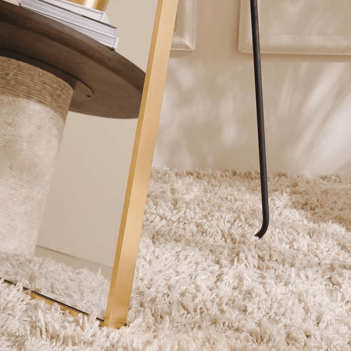 Carla Arch Cheval Mirror With Metal Frame 40X150cm - Gold