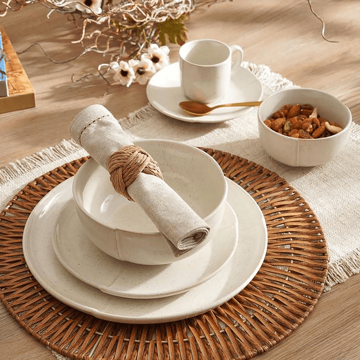Casafina Stoneware Cereal Bowl Dia16.3Cm - Cream