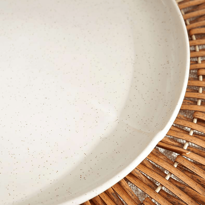 Casafina Stoneware Dinner Plate Dia26.7cm -Cream Pan Home