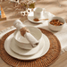 Casafina Stoneware Dinner Plate Dia26.7cm -Cream Pan Home