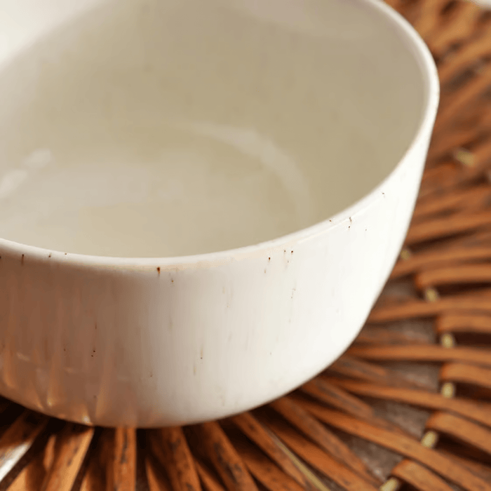 Casafina Stoneware Rice Bowl Dia11.4cm -Cream