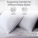 Cashmere Pillow - White Pan Home