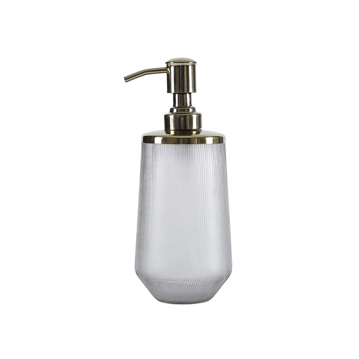 Castriel Glass Soap Dispenser - Gold