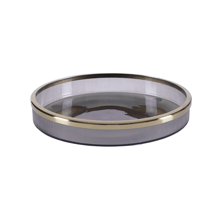 Castriel Glass Tray - Gold