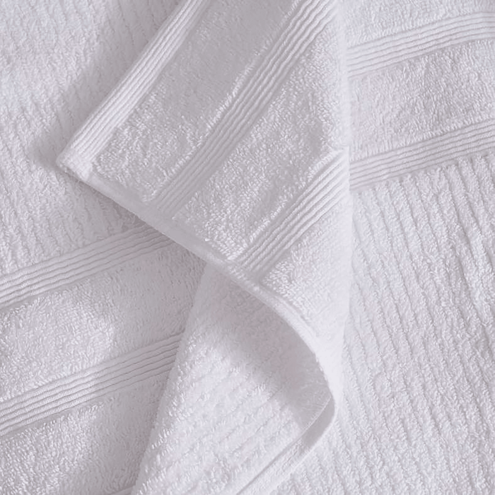 Chicago Textured 650 Gsm Hand Towel -White