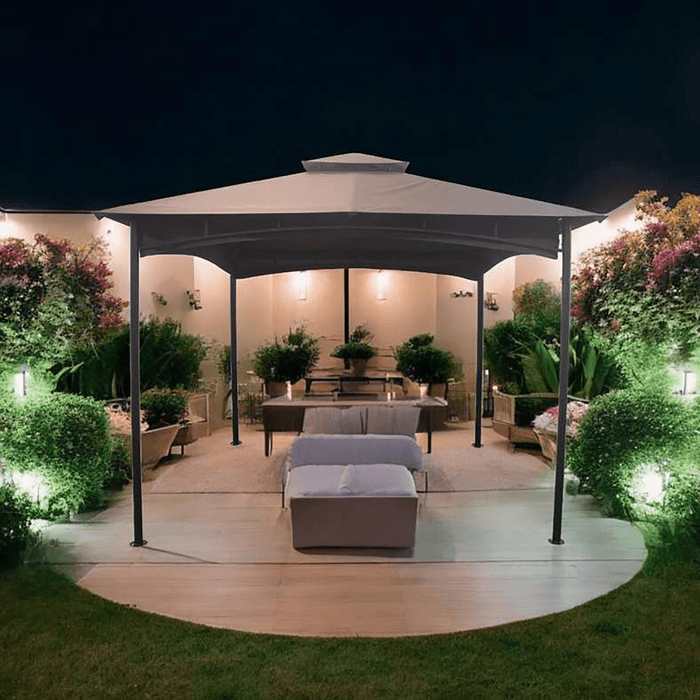 Clarra Outdoor 3X3 M Gazebo -Brown