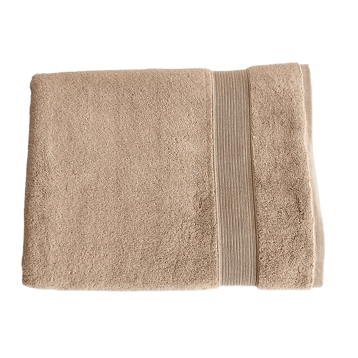 Classic Zero Twist 600 Gsm Bath Sheet -Taupe