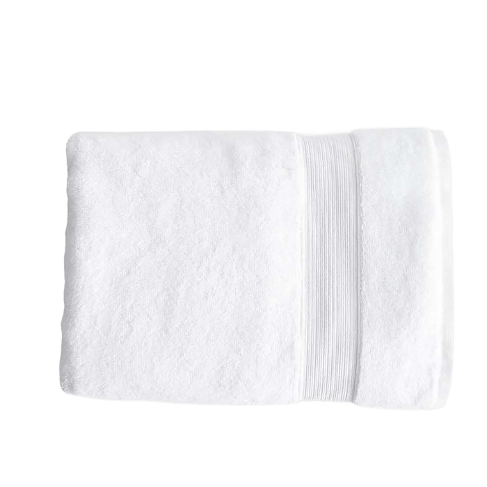 Classic Zero Twist 600 Gsm Bath Sheet -White Pan Home