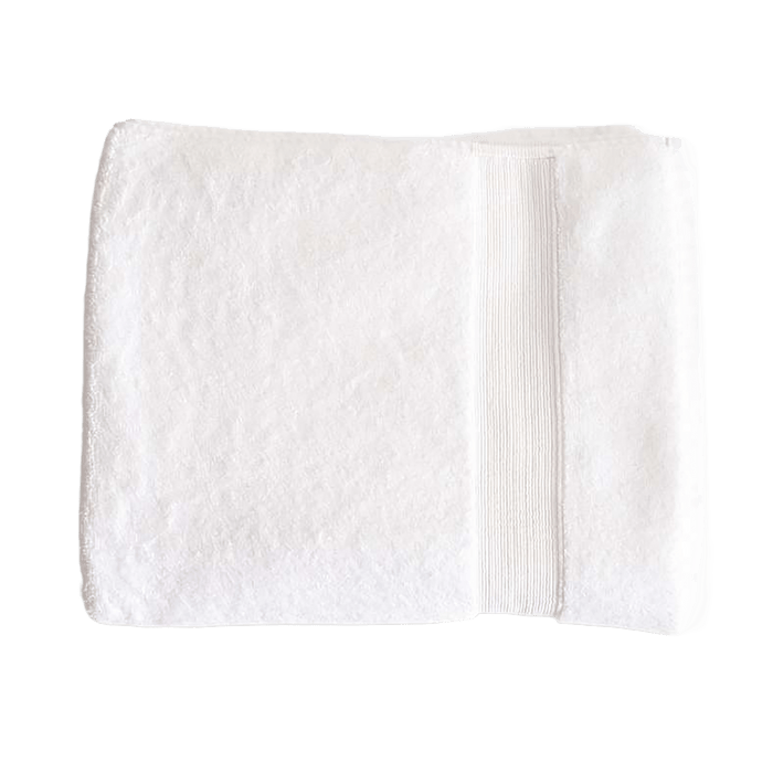 Classic Zero Twist 600 Gsm Bath Towel -White Pan Home