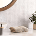 Classic Zero Twist 600 Gsm Hand Towel -Taupe Pan Home