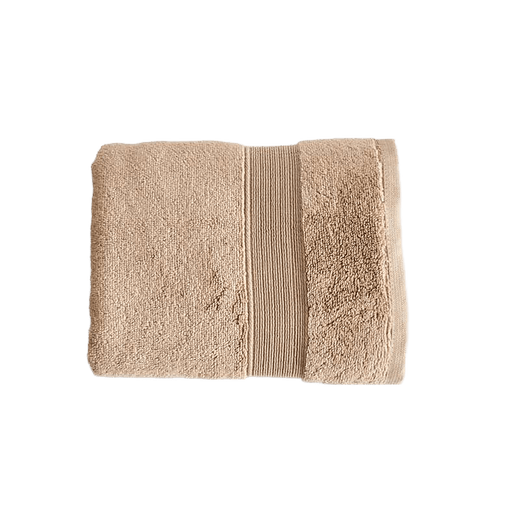 Classic Zero Twist 600 Gsm Hand Towel -Taupe Pan Home