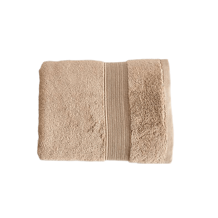 Classic Zero Twist 600 Gsm Hand Towel -Taupe Pan Home