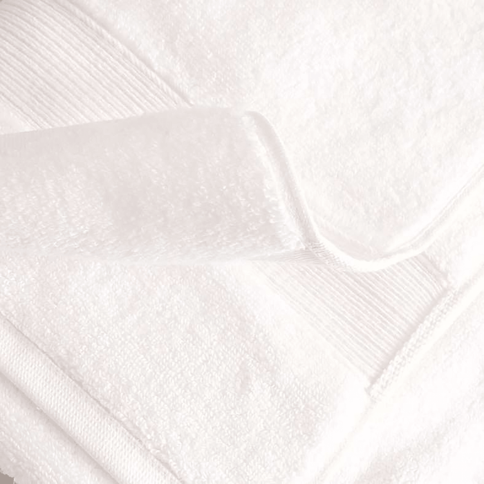 Classic Zero Twist 600 Gsm Hand Towel -White Pan Home