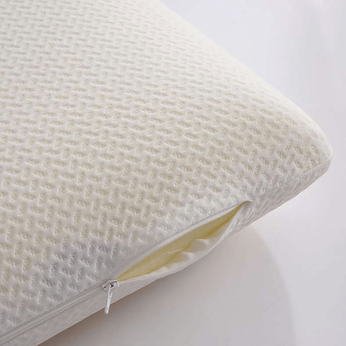 Clemmy Coconut Aromatherapy Memory Foam Pillow - White