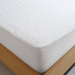 Cooling Jacquard Waterproof Mattress Protector -White Pan Home
