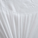 Cooling Jacquard Waterproof Mattress Protector -White Pan Home