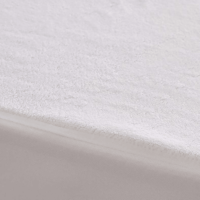 Coral Fleece Waterproof Mattress Protector 200X200+33cm-White