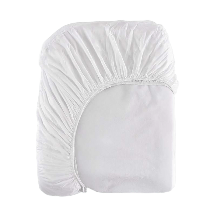 Coral Fleece Waterproof Mattress Protector 200X200+33cm-White