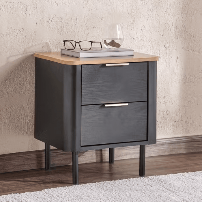 Cortez Night Stand With 2 Drawer