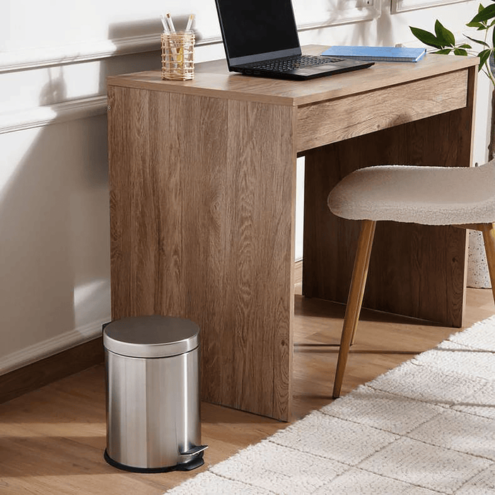 Daily Soft Close Metal Pedal Bin 3L - Chrome