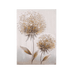 Dandelion Hand Painted Canvas Wall Art 70Cm- Gold Pan Home