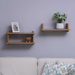 Deacon Wall Shelf - Natural Pan Home