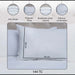 Deluxe Quilted Loft Pillow -White Pan Home