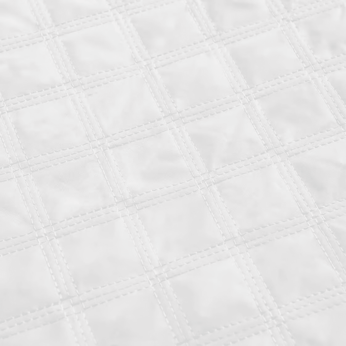 Deluxe Quilted Loft Pillow -White