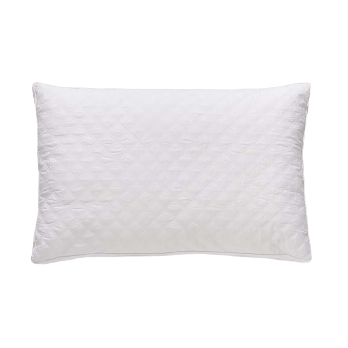 Deluxe Quilted Loft Pillow -White