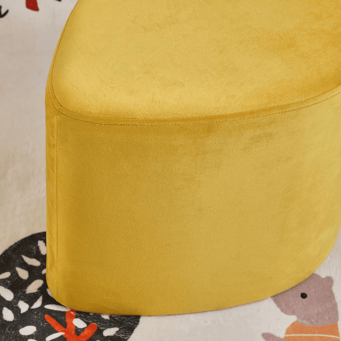 Dew Drop Kids Stool 45X35X38cm- Yellow