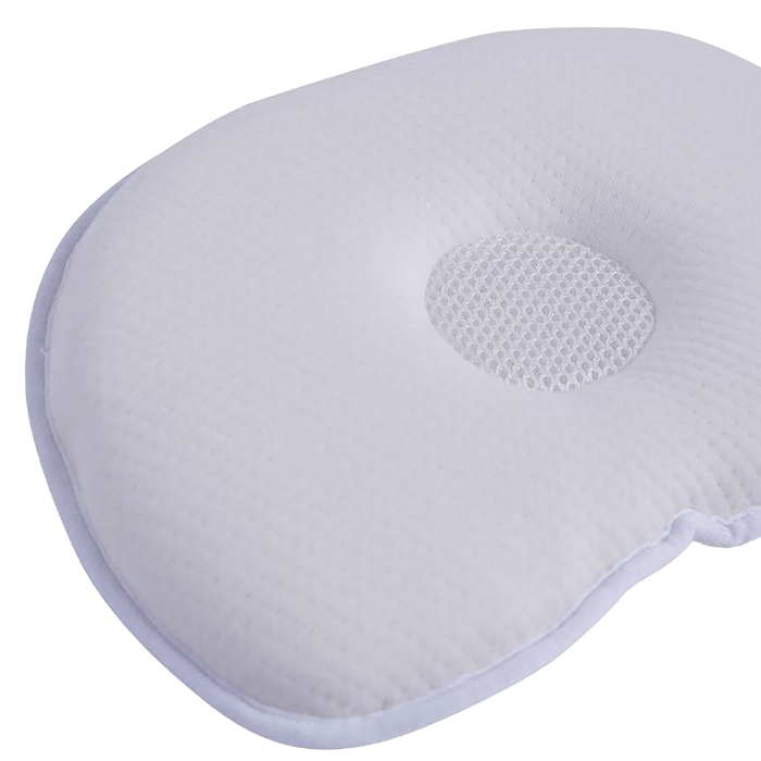Dorin Baby Memory Foam Head Shaping Pillow - White