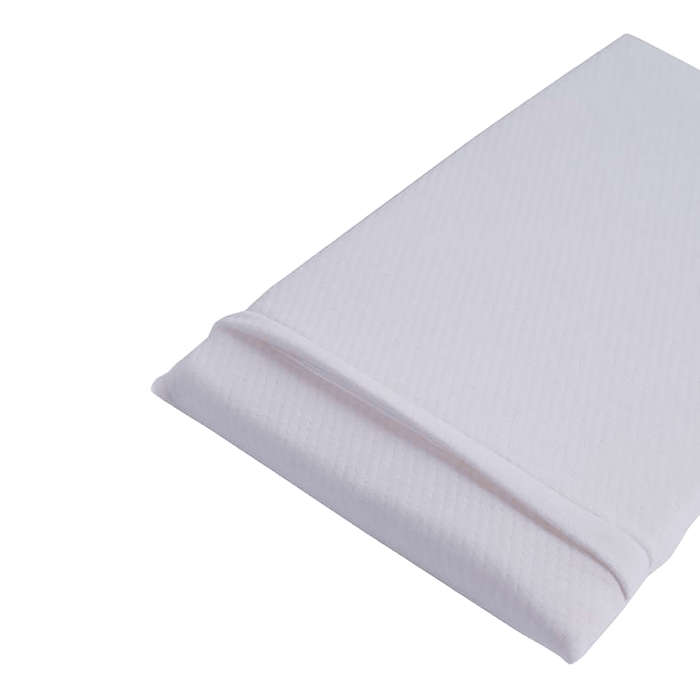 Dorin Baby Memory Foam Pillow With Removable Cover - White