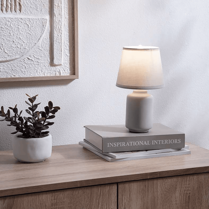 Dowan E14 Table Lamp - Grey