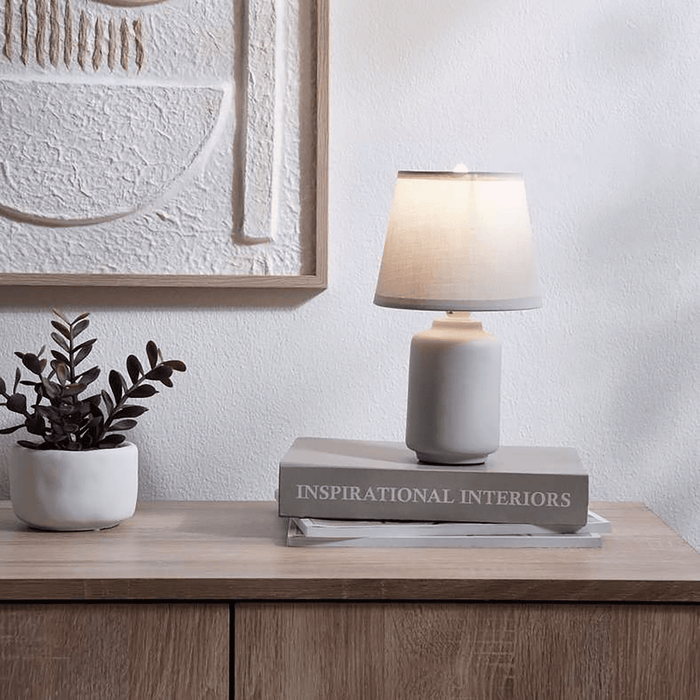 Dowan E14 Table Lamp - Grey