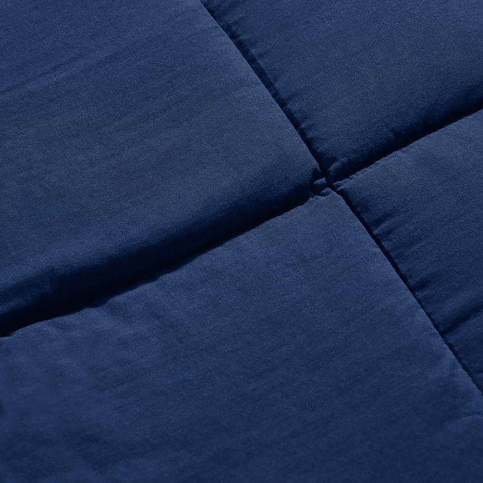 Down Alternative 2-Piece Reversible Comforter Set - Navy Grey