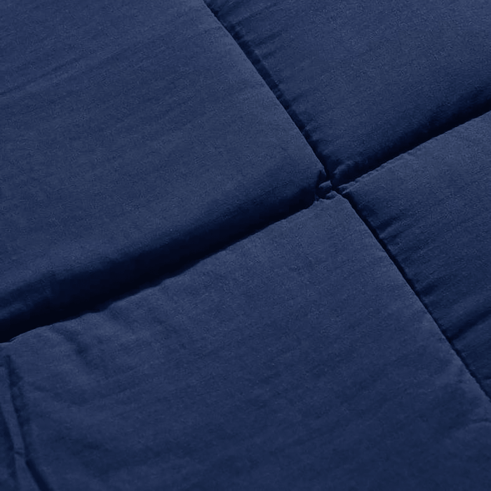 Down Alternative 3-Piece Reversible Comforter Set - Navy Grey